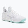 Dámske volejbalové topánky Mizuno Wave Luminous 3 white/blue tint Dámske volejbalové topánky Mizuno Wave Luminous 3 white/blue tint