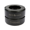 YATO Krimpovacie vložky YT-21735 pre krimpovač TH-typ 20 mm YATO Krimpovacie vložky YT-21735 pre krimpovač TH-typ 20 mm