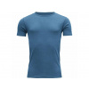 Devold Breeze Merino 150 T Shirt Pánske Tričko Farba: Blue Melange, Veľkosť: XXL GO181210A258A Devold Breeze Merino 150 T Shirt Pánske Tričko Farba: Blue Melange, Veľkosť: XXL GO181210A258A