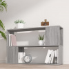 zahrada-XL Knižnica sivý dub sonoma 100x24x63 cm spracované drevo 816039 zahrada-XL Knižnica sivý dub sonoma 100x24x63 cm spracované drevo 816039