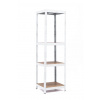 Policový regál Trestles RH 2000x600x600, nosnosť 1400 kg, 4 police Farba: biela, Typ police: drevená MDF 5,4 mm Policový regál Trestles RH 2000x600x600, nosnosť 1400 kg, 4 police Farba: biela, Typ police: drevená MDF 5,4 mm