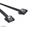AKASA - Super slim SATA kabel - 50 cm - 2 ks AK-CBSA05-BKT2 (AK-CBSA05-BKT2)