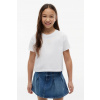 Tommy Hilfiger tričko detské bavlnené KG0KG09488.9BY2 biela 140 Tommy Hilfiger tričko detské bavlnené KG0KG09488.9BY2 biela 140