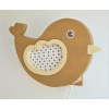 Detské nástenné svietidlo - vtáčik hnedý Detské nástenné svietidlo - vtáčik hnedý