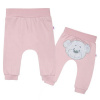 New Baby Dojčenské Bavlnené Tepláčky BrumBrum Old Pink-86 (12-18m) New Baby Dojčenské Bavlnené Tepláčky BrumBrum Old Pink-86 (12-18m)
