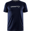 Pánské funkční triko CRAFT CORE Essence Logo - modrá Velikost: XS Pánské funkční triko CRAFT CORE Essence Logo - modrá Velikost: XS