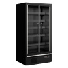 Tefcold Chladiaca vitrína prístenná, kr. dvere - 472 L - čierna - Galaxy+ GP10FGD Black | TEFCOLD Tefcold Chladiaca vitrína prístenná, kr. dvere - 472 L - čierna - Galaxy+ GP10FGD Black | TEFCOLD