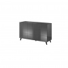 Cama Meble Komoda REJA 2D, graphite lesk Cama Meble Komoda REJA 2D, graphite lesk