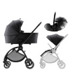 BRITAX Sada kočíka Rio + hlboká vanička + autosedačka Baby-Safe PRO Style, Carbon Black BRITAX Sada kočíka Rio + hlboká vanička + autosedačka Baby-Safe PRO Style, Carbon Black