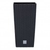 Kvetináč Prosperplast Rato Square antracit 20 x 20 x 37,6 cm Kvetináč Prosperplast Rato Square antracit 20 x 20 x 37,6 cm