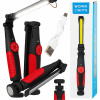 PRACOVNÁ LAMPA BATERKA S MAGNETOM USB DO DIELNE LED COB PRÍVESOK PRACOVNÁ LAMPA BATERKA S MAGNETOM USB DO DIELNE LED COB PRÍVESOK