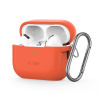 PUZDRO TECH-PROTECT SILICONE HOOK APPLE AIRPODS PRO 1 / 2 NEON ORANGE PUZDRO TECH-PROTECT SILICONE HOOK APPLE AIRPODS PRO 1 / 2 NEON ORANGE