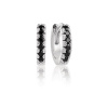 Sif Jakobs Nadčasové stříbrné náušnice kruhy se zirkony Ellera SJ-E1066-BK Průměr: 2 cm Sif Jakobs Nadčasové stříbrné náušnice kruhy se zirkony Ellera SJ-E1066-BK Průměr: 2 cm