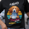 Tričko s potlačou BÍGL + slogan Pánsky Čierna 3XL Tričko s potlačou BÍGL + slogan Pánsky Čierna 3XL