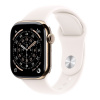 Apple Watch Series 11 Cellular 46 mm Zlatý titán so svetlo červeným športovým remienkom S/M MFD54WF/A Apple Watch Series 11 Cellular 46 mm Zlatý titán so svetlo červeným športovým remienkom S/M MFD54WF/A
