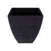 Progarden kvetináč rebrovaný plast antracit 42 x 40 x 40cm Progarden kvetináč rebrovaný plast antracit 42 x 40 x 40cm