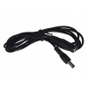 Predlžovací DC kábel Zástrčka/Zásuvka 2,1/5,5 1,5m pre LED pásy Predlžovací DC kábel Zástrčka/Zásuvka 2,1/5,5 1,5m pre LED pásy