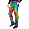 PÁNSKE FLITROVÉ NOHAVICE TIE DYE FAREBNÉ NA SILVESTRA KARNEVAL PÁRTY XL PÁNSKE FLITROVÉ NOHAVICE TIE DYE FAREBNÉ NA SILVESTRA KARNEVAL PÁRTY XL