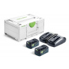 Festool Energetická súprava SYS 18V 2x5,0/TCL 6 DUO Festool Energetická súprava SYS 18V 2x5,0/TCL 6 DUO