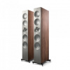 Repro sloupové:Kef Reference 5 Meta / Satin Walnut / Silver Repro sloupové:Kef Reference 5 Meta / Satin Walnut / Silver