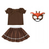 Kostým pre dievča - Zamaskovanie outfit Cape Mask Els Elza Frozen (Sarna sarna sarna sarenka sukňa maska 116-128) Kostým pre dievča - Zamaskovanie outfit Cape Mask Els Elza Frozen (Sarna sarna sarna sarenka sukňa maska 116-128)