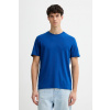 Bavlnené tričko Calvin Klein LV04LB275G modrá XL Bavlnené tričko Calvin Klein LV04LB275G modrá XL