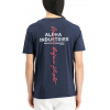 Alpha Industries tričko pánske Signature BP T rep blue Veľkosť: L, Farba: modrá Alpha Industries tričko pánske Signature BP T rep blue Veľkosť: L, Farba: modrá