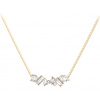 Oceľový náhrdelník so zirkónmi Guess Chandelier JUBN05358JWYGT Oceľový náhrdelník so zirkónmi Guess Chandelier JUBN05358JWYGT