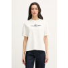 Tommy Hilfiger tričko dámske bavlnené WW0WW48713 béžová XXS Tommy Hilfiger tričko dámske bavlnené WW0WW48713 béžová XXS