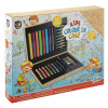 Grafix Sada na maľovanie pre najmenších v drevenom kufríku 33 ks Grafix Sada na maľovanie pre najmenších v drevenom kufríku 33 ks