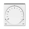 Termostat univerzální otočný - ovládací část, 3292H-A10101 62, ABB, Levit®, bílá / kouřová černá (ABB, Levit®, bílá / kouřová černá) Termostat univerzální otočný - ovládací část, 3292H-A10101 62, ABB, Levit®, bílá / kouřová černá (ABB, Levit®, bílá / kouřová černá)