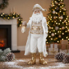 MERRY MOMENTS – vianočná dekorácia sv. Mikuláš s lampášom biely 36 cm MERRY MOMENTS – vianočná dekorácia sv. Mikuláš s lampášom biely 36 cm