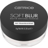 Catrice Soft Blur Matte sypký fixačný púder 001 Translucent 8 g Catrice Soft Blur Matte sypký fixačný púder 001 Translucent 8 g