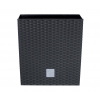 Kvetináč Prosperplast Rato Square antracit 26,5 x 26,5 x 50 cm Kvetináč Prosperplast Rato Square antracit 26,5 x 26,5 x 50 cm