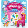 Plstěné samolepky jednorožci Plstěné samolepky jednorožci