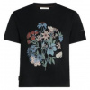Icebreaker Merino 150 Tech Lite SS Crop Tee NZ Flora Women Čierna M Icebreaker Merino 150 Tech Lite SS Crop Tee NZ Flora Women Čierna M