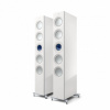 Repro sloupové:Kef Reference 5 Meta / Gloss White Blue Repro sloupové:Kef Reference 5 Meta / Gloss White Blue
