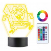 Nočná lampa do detskej izby - 3D LED nočná lampa spongebob Názov rytec darček (3D LED nočná lampa spongebob Názov rytec darček) Nočná lampa do detskej izby - 3D LED nočná lampa spongebob Názov rytec darček (3D LED nočná lampa spongebob Názov rytec darček)