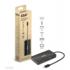 Club3D Dokovací stanice USB-C 7v1, 2xDP, 2xUSB-C, 2xUSB, 1xRJ45, černá (CSV-1598) Club3D Dokovací stanice USB-C 7v1, 2xDP, 2xUSB-C, 2xUSB, 1xRJ45, černá (CSV-1598)
