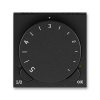 Termostat univerzální otočný - ovládací část, 3292H-A10101 63, ABB, Levit®M, onyx / kouřová černá (ABB, Levit®M, onyx / kouřová černá) Termostat univerzální otočný - ovládací část, 3292H-A10101 63, ABB, Levit®M, onyx / kouřová černá (ABB, Levit®M, onyx / kouřová černá)