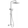 Sapho Sprchový stĺp s termostatickou batériou, chróm KJ139 Sapho Sprchový stĺp s termostatickou batériou, chróm KJ139