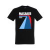 Tričko Koza Bobkov - Masaker retro Čierna S Tričko Koza Bobkov - Masaker retro Čierna S