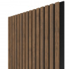 WALL CONCEPT akustický panel Dub Livingstone tabakový, filc + MDF, 2750x615x21 mm, 1,69 m2