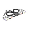 Eaton 2-portový KVM prepínač USB/HD s audio/video, káblami a zdieľaním USB periférií (B032-HUA2) Eaton 2-portový KVM prepínač USB/HD s audio/video, káblami a zdieľaním USB periférií (B032-HUA2)