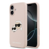 Karl Lagerfeld Liquid Silicone Double Heads MagSafe zadný kryt pre iPhone 17 Pink Karl Lagerfeld Liquid Silicone Double Heads MagSafe zadný kryt pre iPhone 17 Pink