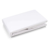 Detské prestieradlo LUX na matrac 160x80 cm, bavlna, biela Detské prestieradlo LUX na matrac 160x80 cm, bavlna, biela