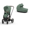 Cybex e-Priam Rose Gold, Leaf Green, elektrický kočík Cybex e-Priam Rose Gold, Leaf Green, elektrický kočík