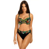 Dámske dvojdielne plavky Tahiti 5 S995TA5-2 Black with Floral Pattern - Self 40E Dámske dvojdielne plavky Tahiti 5 S995TA5-2 Black with Floral Pattern - Self 40E