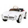 Elektrické autíčko BMW 507 Retro biele (Ramiz Elektrické autíčko BMW 507 retro, Biela, EVA kolesá, kožené sedadlo, 12V, 2.4 GHz, vstup MP3, SD, USB) Elektrické autíčko BMW 507 Retro biele (Ramiz Elektrické autíčko BMW 507 retro, Biela, EVA kolesá, kožené sedadlo, 12V, 2.4 GHz, vstup MP3, SD, USB)