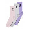 Ponožky On Running Logo Sock High 3P, Orchid/Bloom Ponožky On Running Logo Sock High 3P, Orchid/Bloom